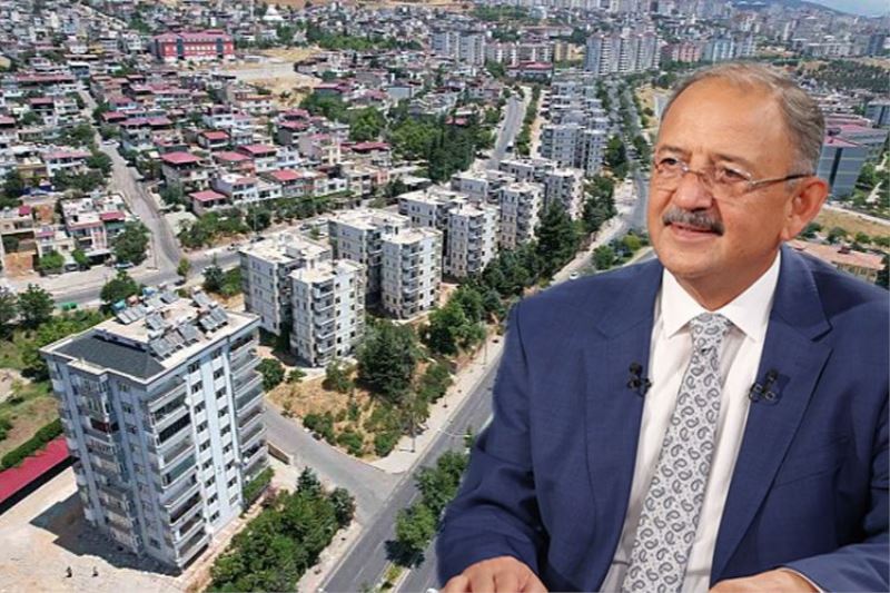 Yerinde dönüşüme 146 bin 376 başvuru yapıldı... En fazla müracaat Hatay