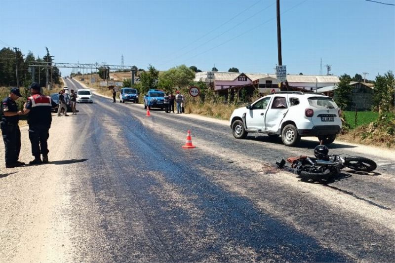 Bilecik’te trafik kazası: 1 yaralı