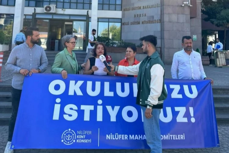 Nilüfer Altınşehir de okul istiyor