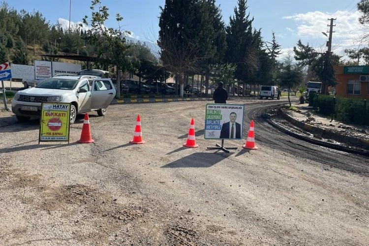 Hatay Büyükşehir Belediyesinde hafta sonu mesaisi