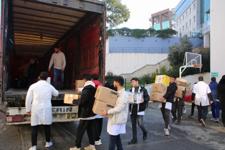 İzmir İl Milli Eğitim Müdürlüğünden Gazze’ye yardım tırı