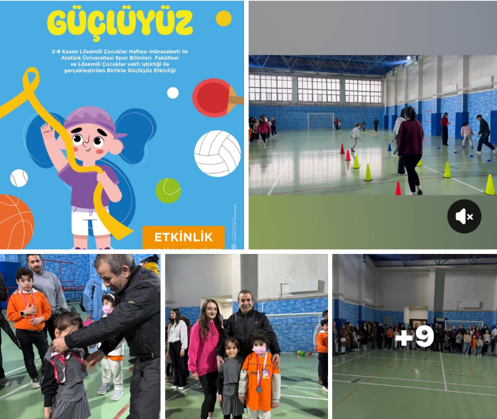 Atatürk Üniversitesi Lösev vakfı paydaşlığında toplumsal duyarlılık projesi