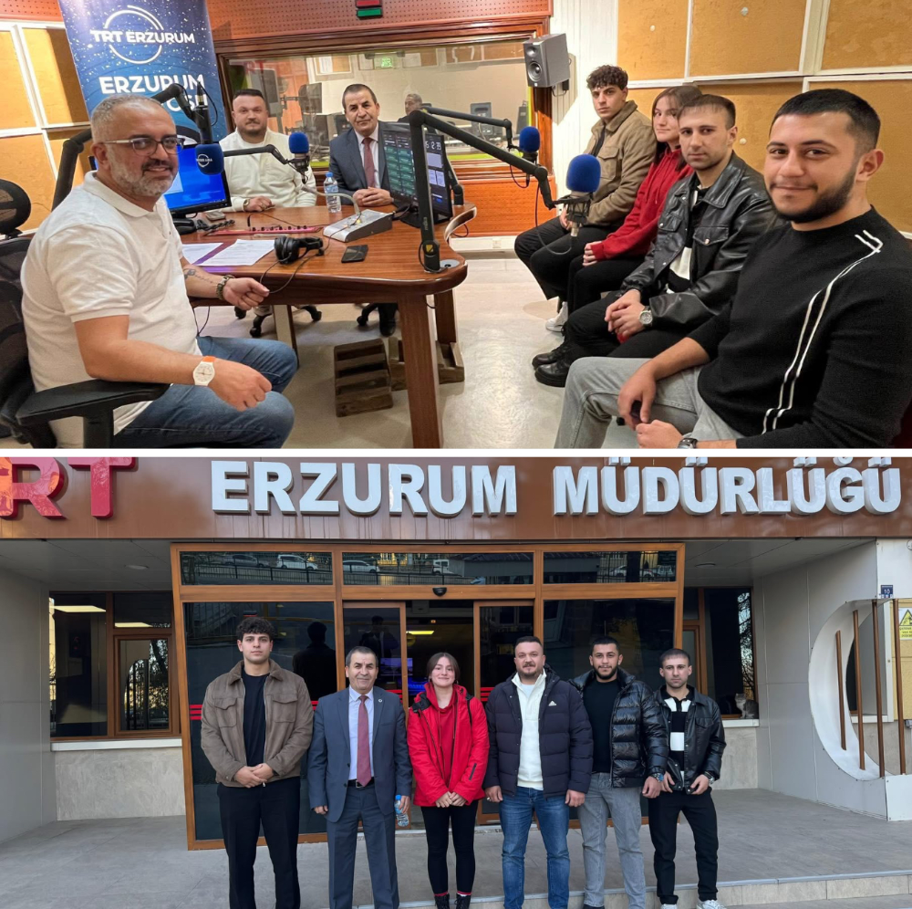 ATATÜRK ÜNİVERSİTESİ BOKS TAKIMI TRT RADYO’NUN KONUĞU OLDU